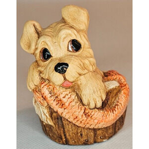 Hand Painted Stoneware Woodlander "Curly" Figurine - Mereside, England